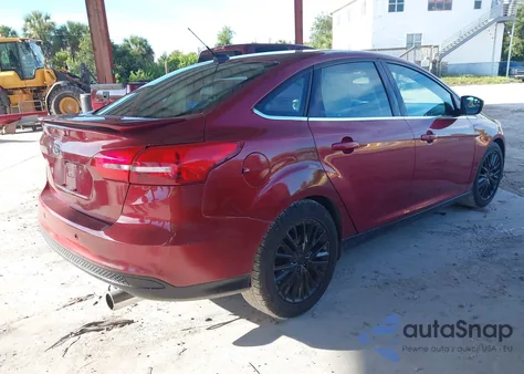 2016 Ford Focus Titanium из США, поврежденный, VIN 1FADP3J2XGL220940